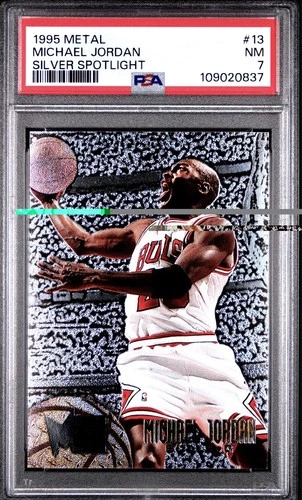 Jordan 1995 Fleer Jordan #13 Silver
