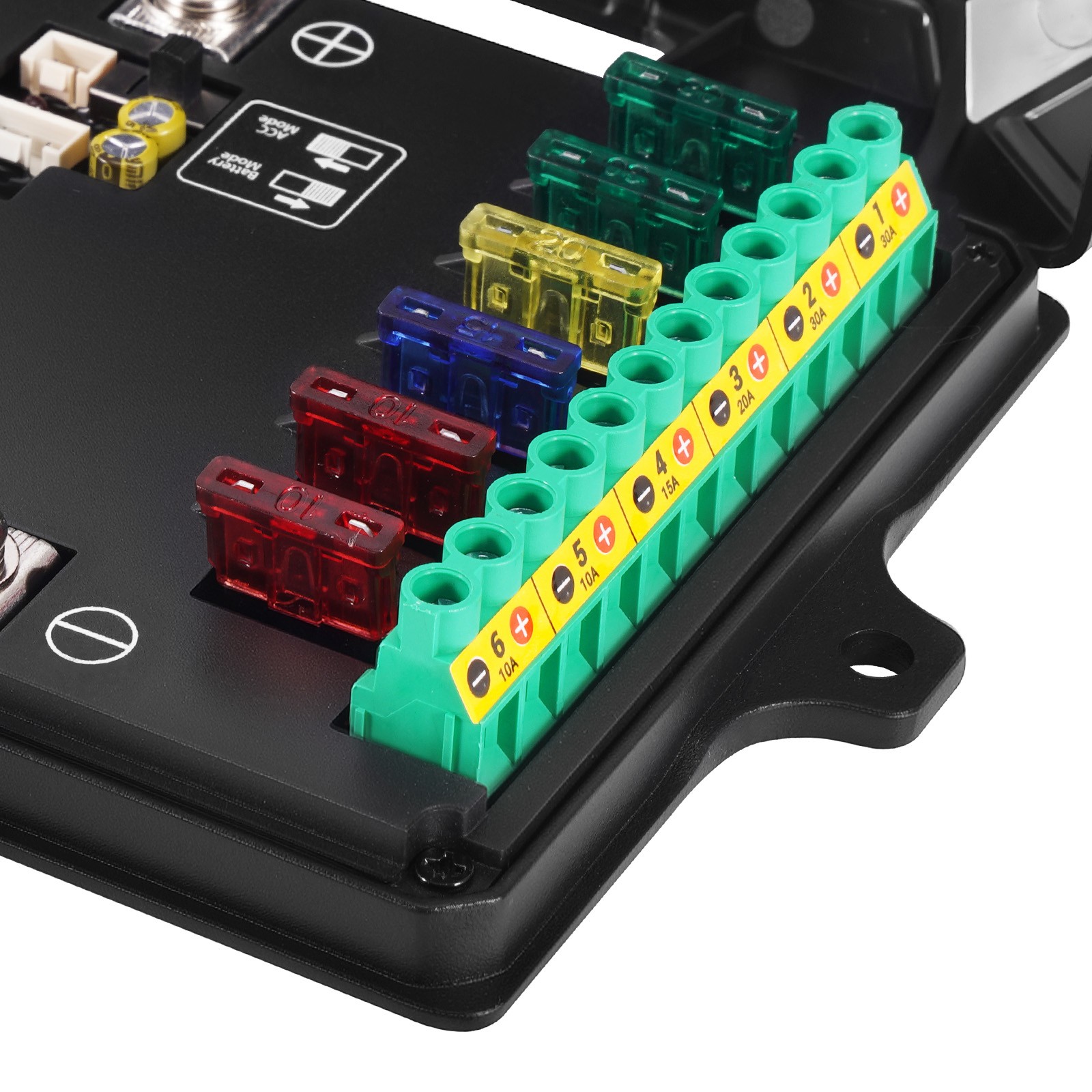 Switch Panel 12 Gang RGB APP Control For 4WD Truck UTV ATV Marine 80A Waterproof