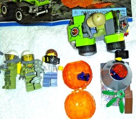 LEGO CITY: Volcano Starter Set (60120) #60 blue Minifigures Toys for Christmas