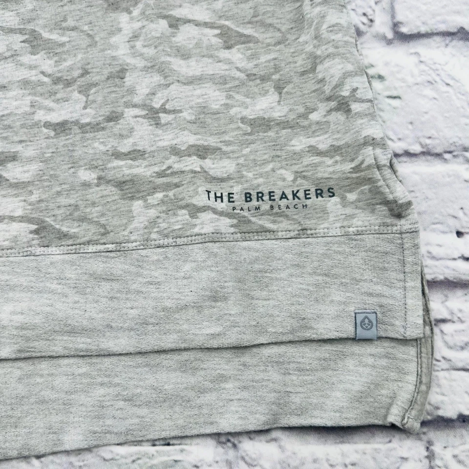 Camiseta para mujer Tasc The Breakers Palm Beach gris camuflada manga larga XS Foto 4 de 4