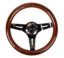 Nrg Fits Classic Wood Grain Steering Wheel 310mm Dark Wood Black Line Inlay Nrg Fits Classic Wood Grain Steering Wheel 310mm Dark Wood Black Line Inlay