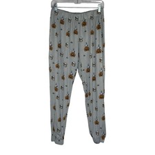 Munki Munki Peanuts Snoopy Halloween pumpkin pajama pants Unisex size Medium