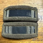 VTG Civil War Confederate Federal Gold Embroidery Captain Shoulder Straps Bars