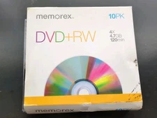 6 of 10 Memorex DVD-RW 4.7GB  4x Discs