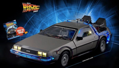 DeLorean Eaglemoss - Build BACK TO THE FUTURE DELOREAN (issues 1 To 61) 1:8 SCALE