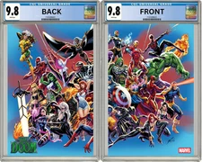 CGC 9.8 The Will of Doom #1 J. Scott Campbell Wraparound Variant PRESALE 12/24