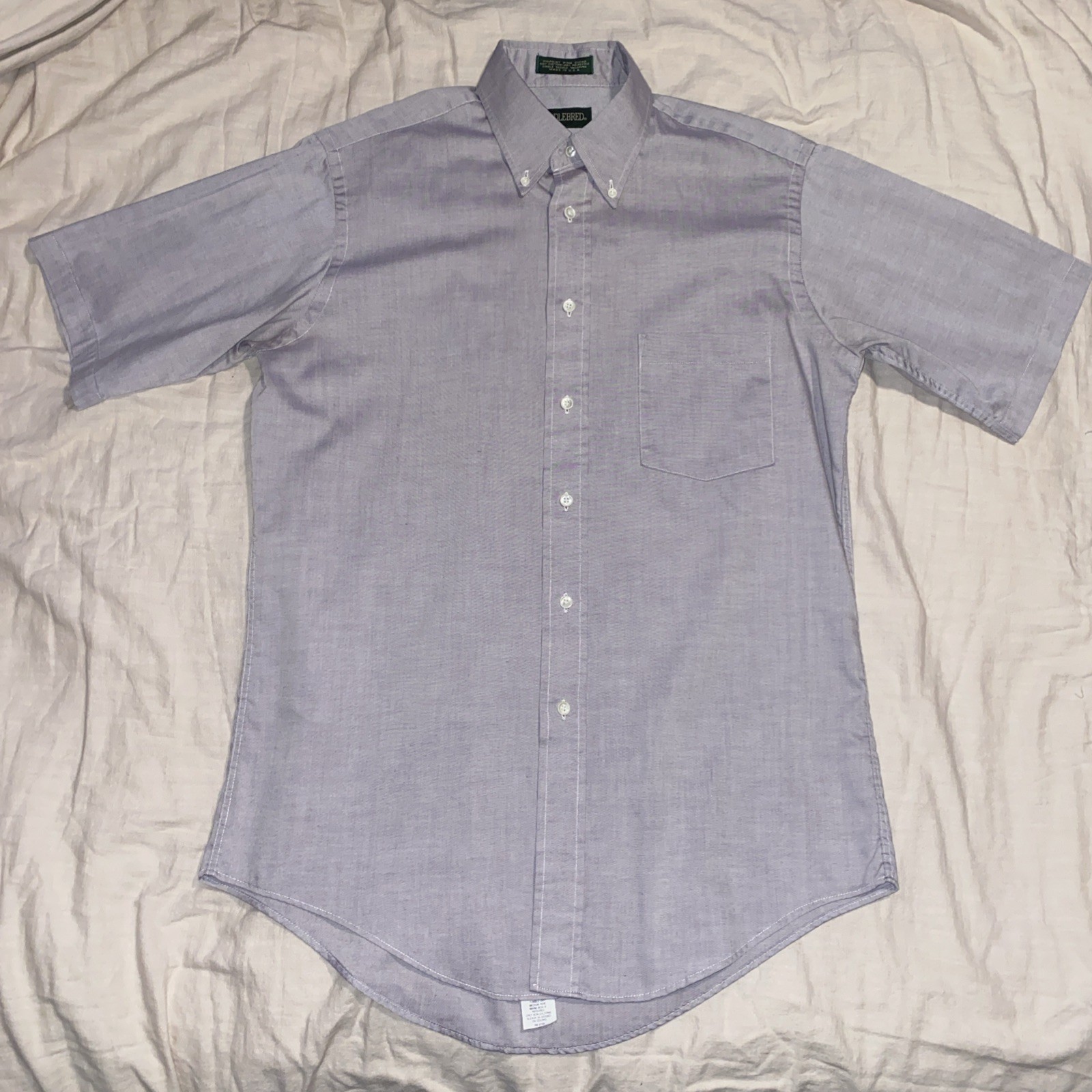 Saddlebred Men's Lavender Button Down Casual/Dress Shirt -  Pics For Dimensions