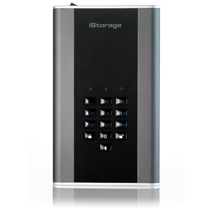 iStorage diskAshur DT2 256-bit 22TB-Classified - Graphite