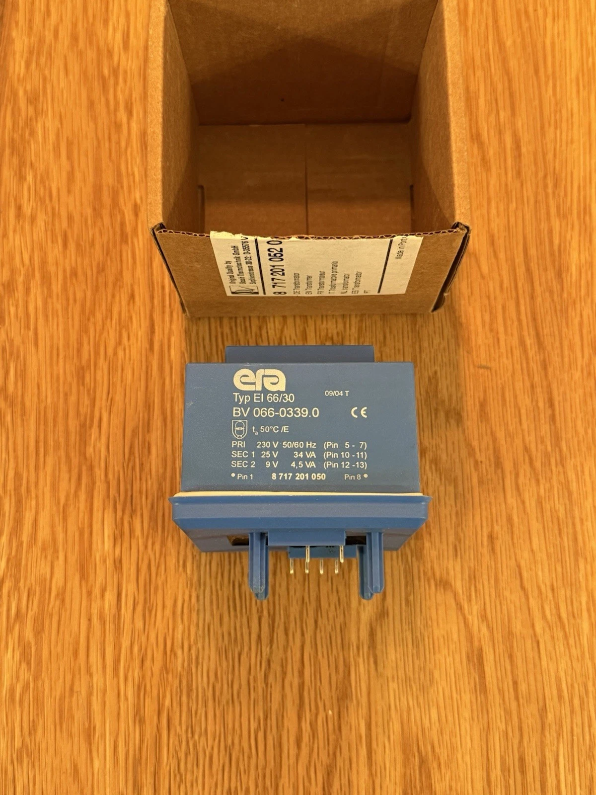Worcester Bosch 87172010520 Transformer ERA Typ EI 66/30 BV 066-0339.0 - New 3
