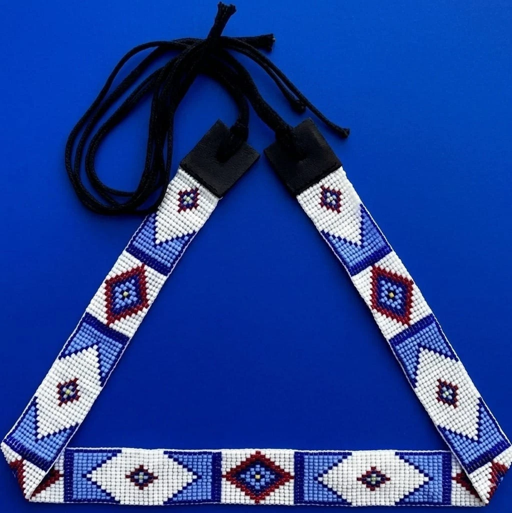 Handmade Beaded Hat Band