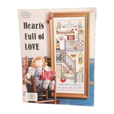 Hearts Full Of Love Counted Cross Stitch Jeremiah Junction Chart #JL113