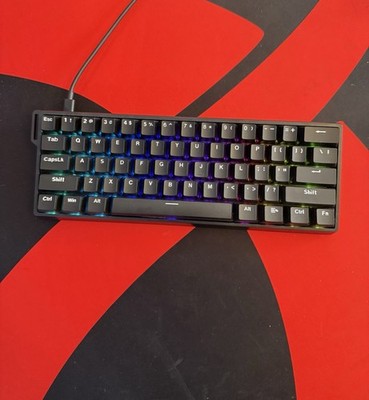 Aula win60 HE Mechanische Gaming Tastatur Kabelgebunden60% Schwarz