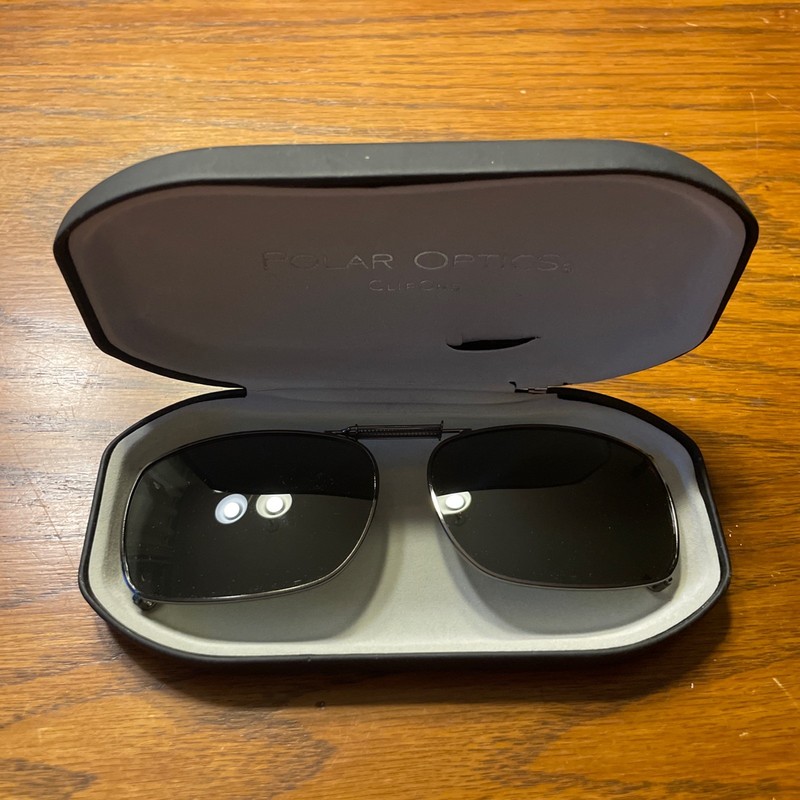 Polar Optics Clip-On Sunglasses - Adjustable