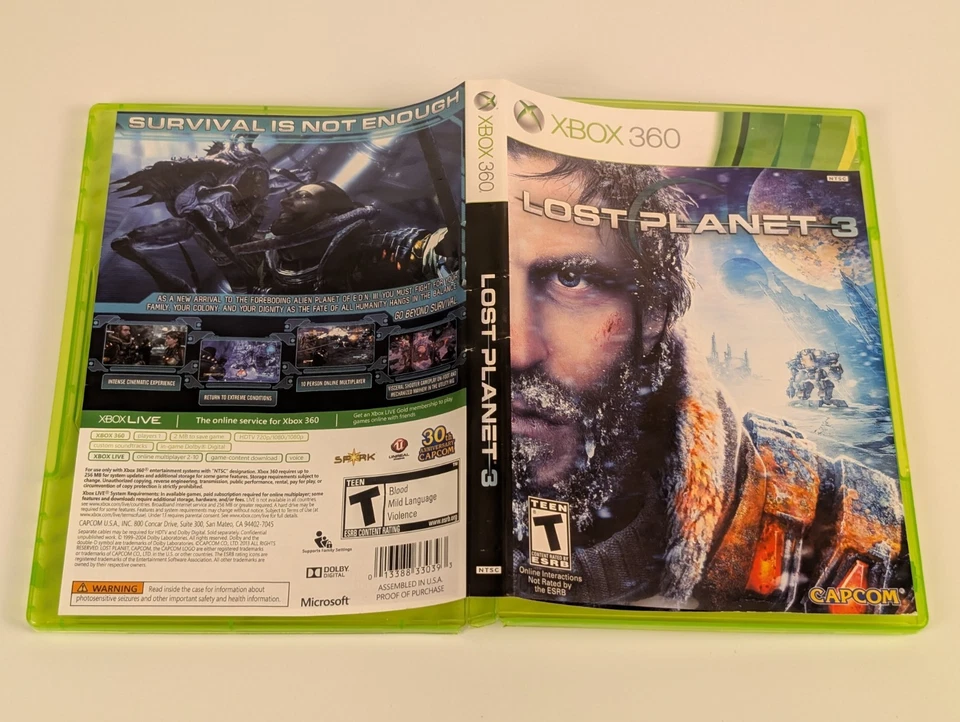 Lost Planet 3 (Microsoft Xbox 360, 2013.) ➡️CIB - Tested - Near Mint 📀! - Image 4 of 4