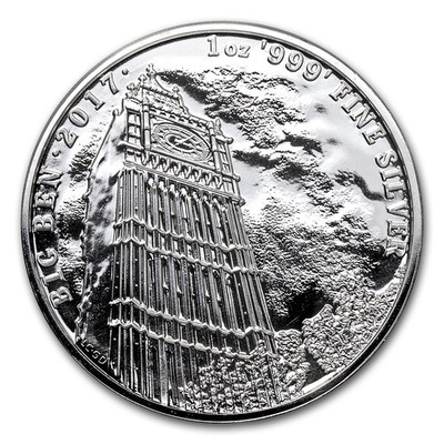 2017 Great Britain 1 oz Silver Landmarks of Britain (Big Ben) | eBay