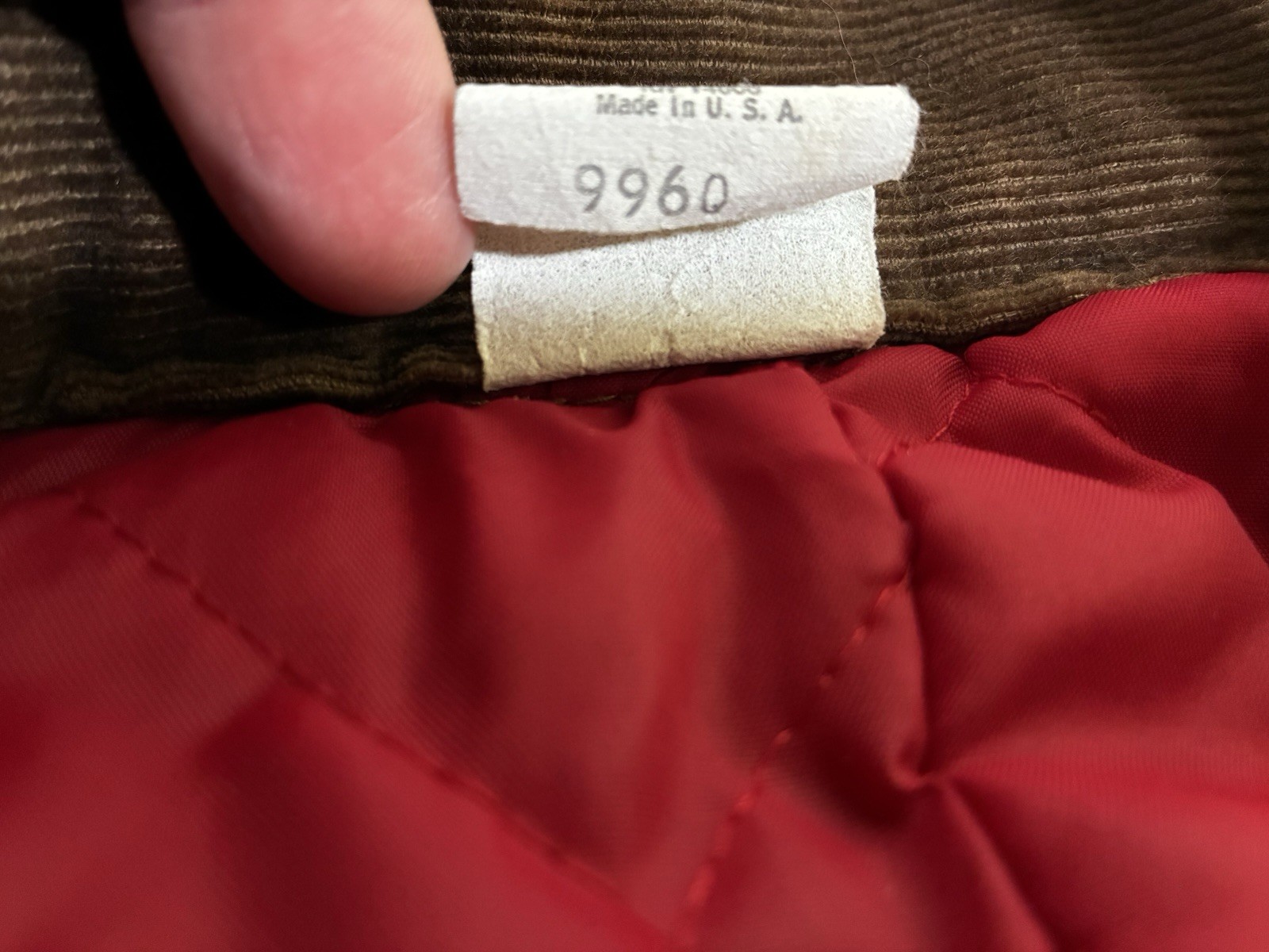 Mens Carhartt Duck Brown Quilted Insulated Coverall Jumpsuit Medium Regular