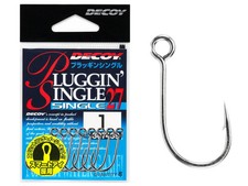 Decoy Pluggin Singles S27 Barbed Hooks for Lu...