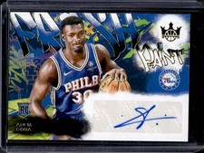 2024-25 Panini Court Kings Adem Bona Fresh Paint RC Rookie Auto #/125 76ers