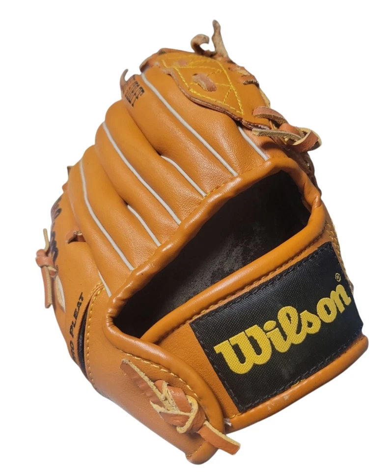 Guante de béisbol vintage Wilson A2481 marrón Barry Bonds tiro a la derecha 10,5" Foto 3 de 4