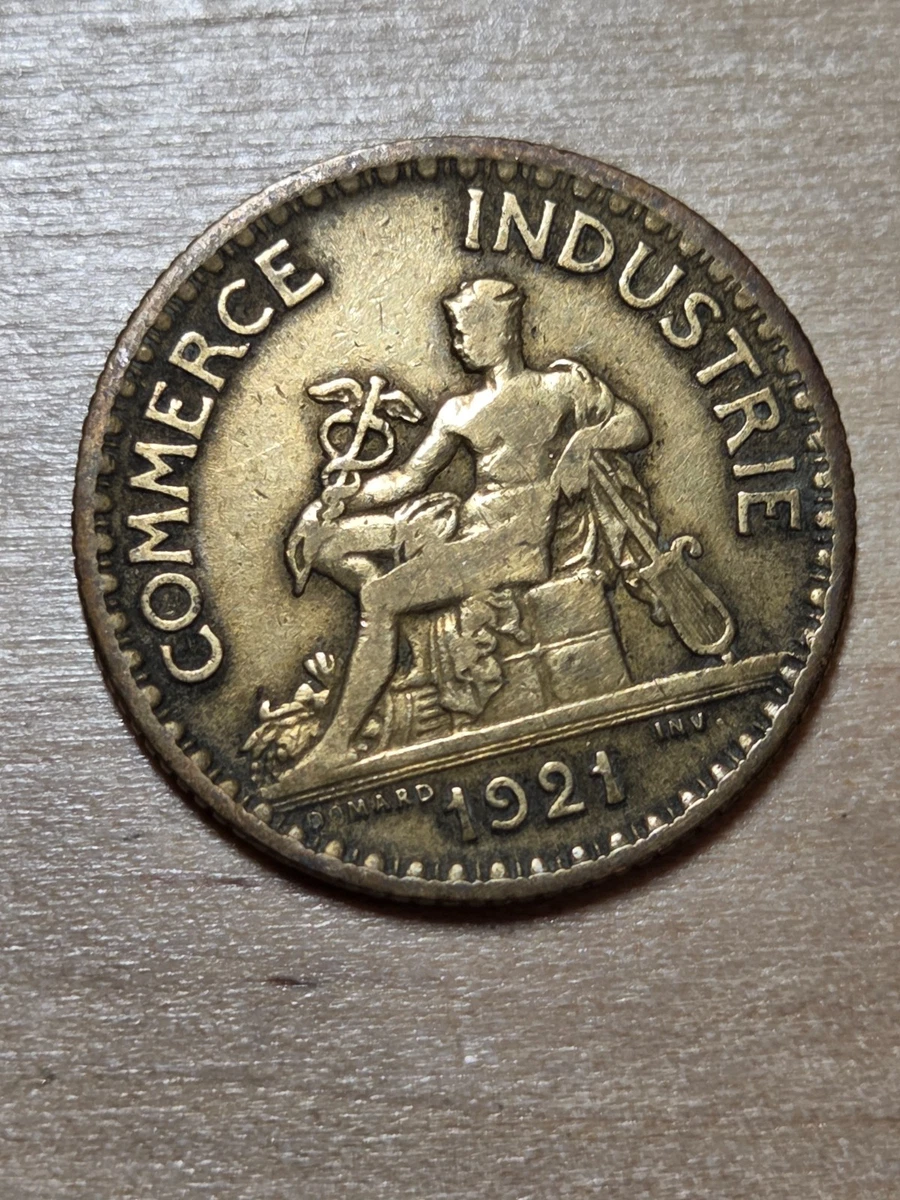 Aluminum-Bronze 1921 Year French Coins for sale | eBay