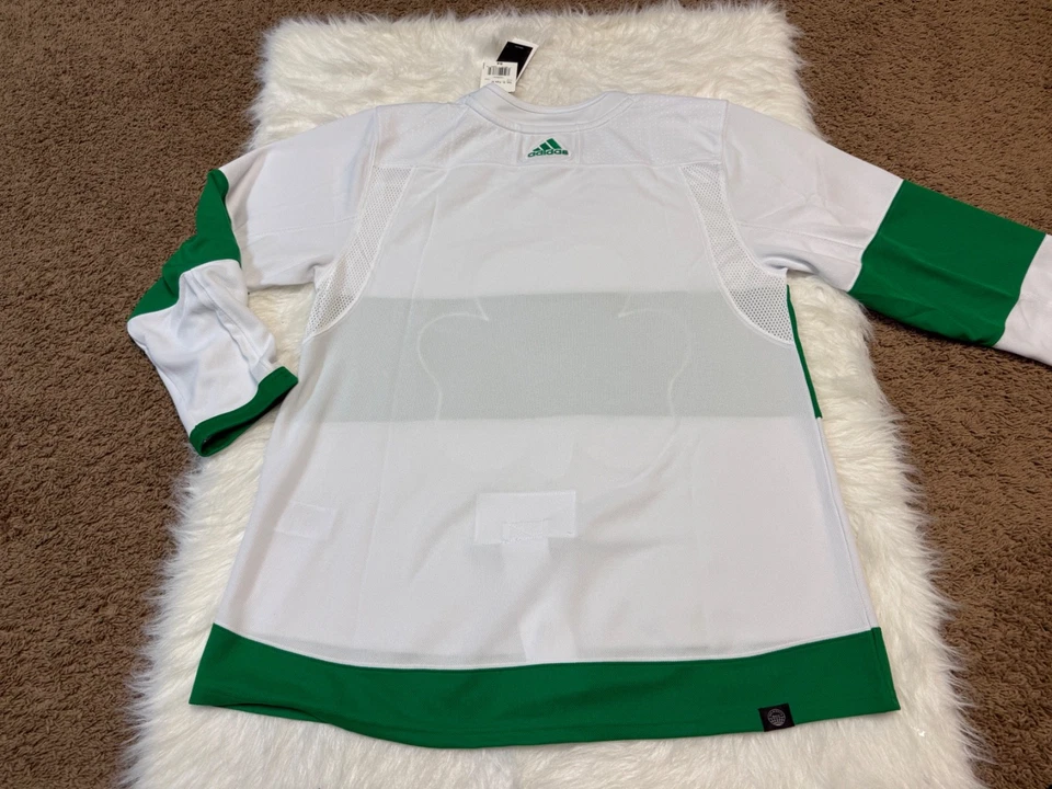 Adidas Toronto Maple Leafs St. Pats Alternate Primegreen Men's Size 54 Jersey - Image 4 of 4