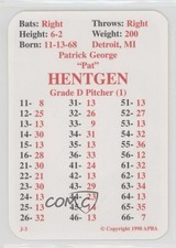 1998 APBA Baseball 1998 Season Pat Hentgen fm0
