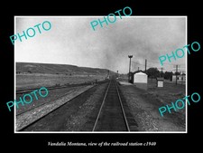 OLD 6 X 4 HISTORIC PHOTO OF VANDALIA MONTANA,...