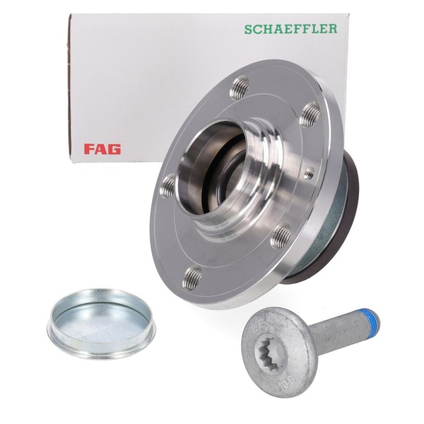 FAG Radnabe + Radlager FüR VW Golf 5 6 Audi A3 8P Seat Leon Octavia 2 4 Hinten-image