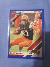 2019 Panini Donruss - Rookies Scott Miller #300 Press Proof Blue (RC)