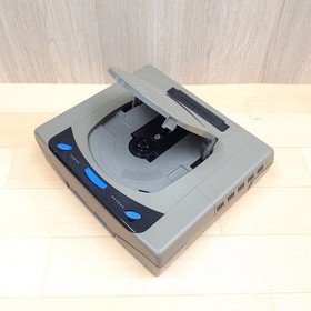 Sega Saturn Console Japanese gray with 2 Light Virtua Gun 5 games tested NTSC-J