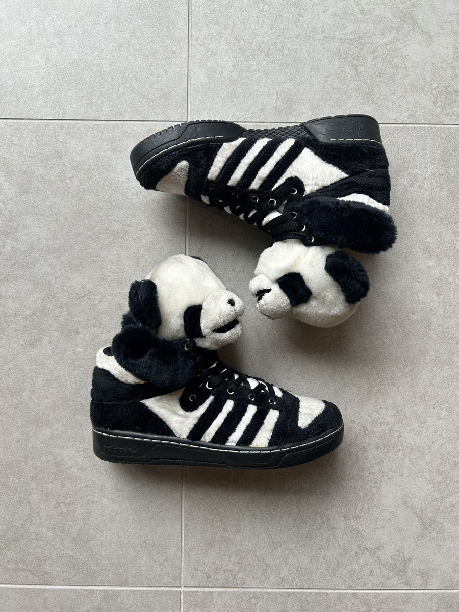 Adidas Jeremy Scott JS Teddy Bear Sneakers Rare Wings Panda Bear