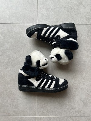 Adidas Jeremy Scott JS Teddy Bear Sneakers Rare Wings Panda Bear