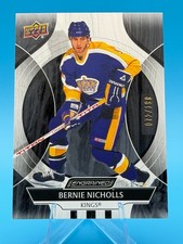 2024-25 Upper Deck Engrained Icons Bernie Nicholls Ebony 72/199 L.A. Kings #3