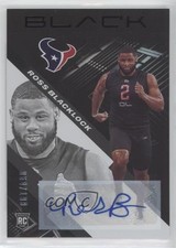 2020 Panini Black Rookies Auto 64/199 Ross Blacklock #154 Auto 8d4