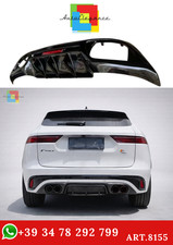 💫ART.8155 Diffusor + Abgasketten Carbon - Jaguar F-PACE 2021-2025💫
