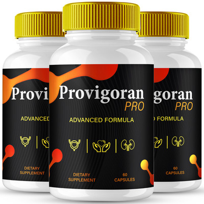 (3 Pack) Provigoran Pro for Men, Advanced Prostate and Bladder Support Capsules