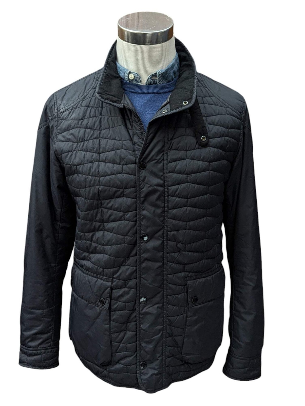 Barbour x Land Rover Ltd Ed. Jacket S Sweedon Midnight Polyamide
