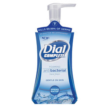 Ship Same Business Day Dial COMPLETE Foaming Hand Soap 7.5ozSpring Water Kill99% 0.83 per fl oz
