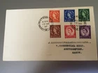 GB STAMPS RARE FIRST DAY COVER 1957 GRAPHITE LINED EARLY TRIALS SOUTHAMPTON