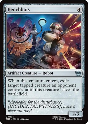 Henchbots #174 (NM) Teenage Mutant Ninja Turtles (TMT) MTG