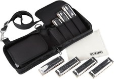 SUZUKI Suzuki 10 hole harmonica set M-20 7 piece set M-20-7SET