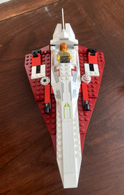 LEGO Star Wars - Old Sets Lot of 4 - 7140, 7143, 6015, 4490 &ndash; Starfighters- Used