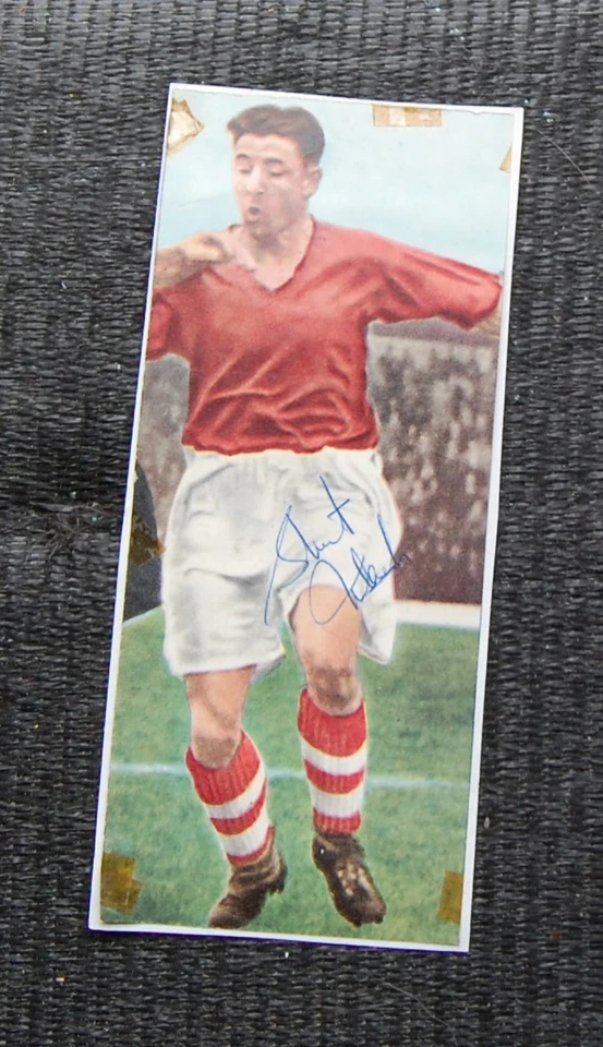 Stuart Imlach Nottingham Forest Scotland Hand Signed Autograph Luton Derby Bury - Image 1 of 1