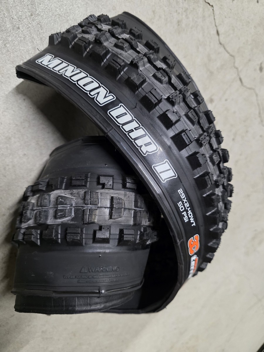 Maxxis Minion DHR II 29X2.4 DHR2 Maxx terra OEM White Logo | eBay