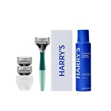 Mens shaving starter kit razor gel travel set