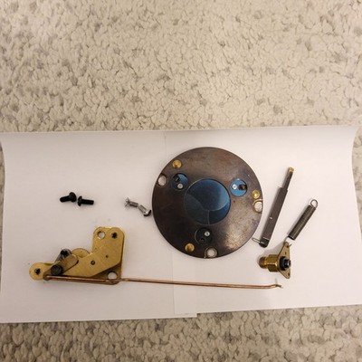 Argus C3 Ersatzteile Spare Parts Auslöser Zeiteinstellung Shutter Time Setting