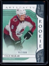 Cale Makar 2019-20 Upper Deck Artifacts Rookie RC /999 Colorado Avalanche