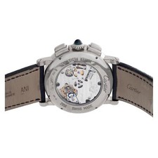 Cartier Rotonde W1556051 18k White Gold Silver dial 42mm Manual watch 5