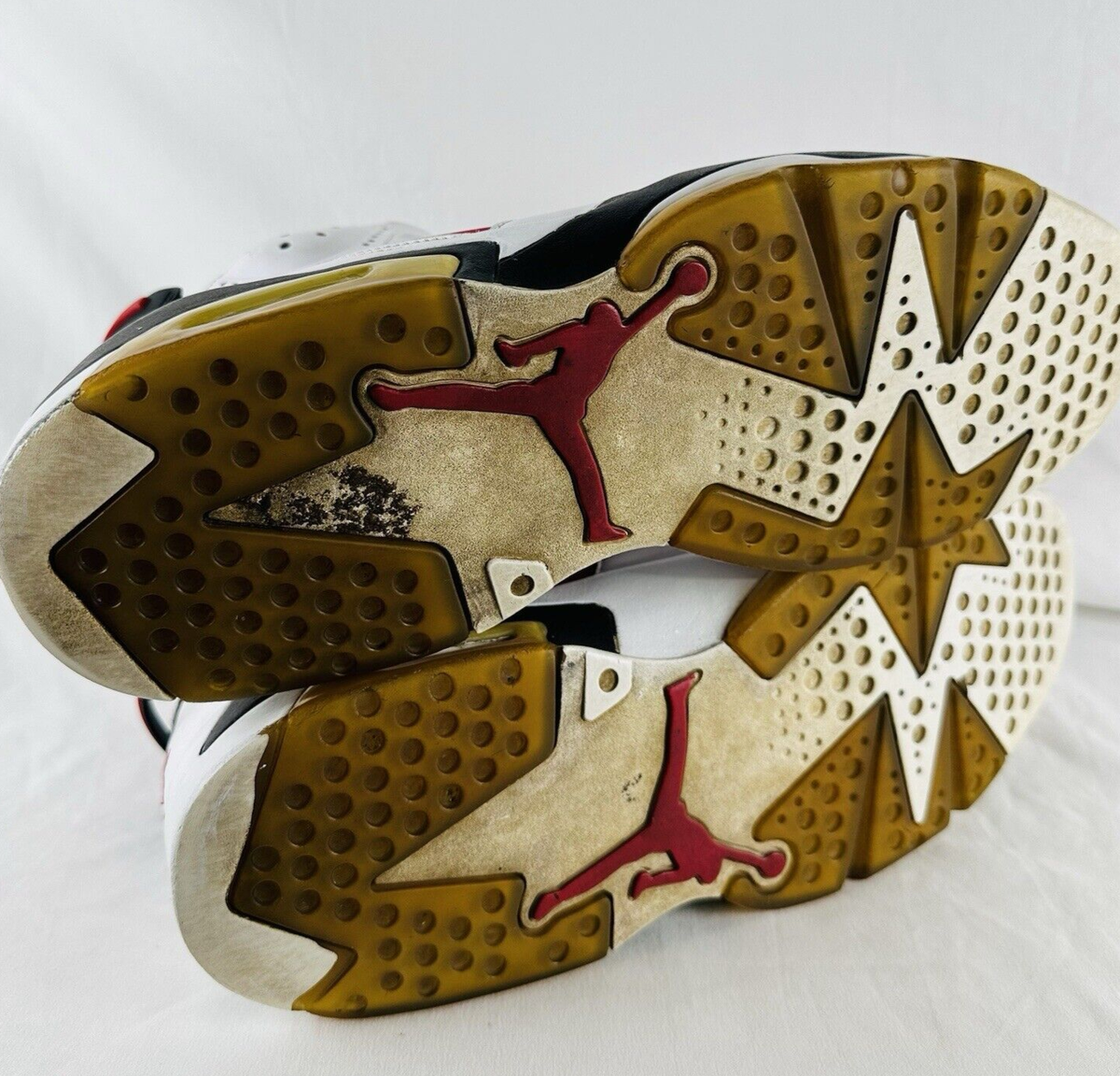 Nike 384664-160 Air Jordan 6 Retro 2014 Shoes Carmine NO BOX Size 12 Basketball jordan-6-retro-carmine-2014-  main image 3