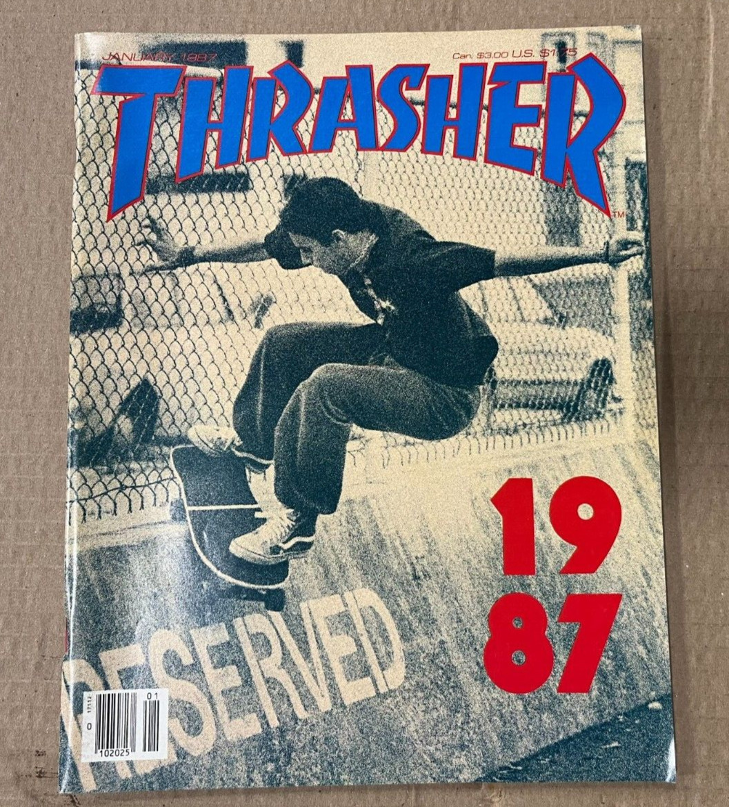 YOU PICK!! Thrasher Magazines 1986-1988 DEADSTOCK COPIES! skateboarding powell